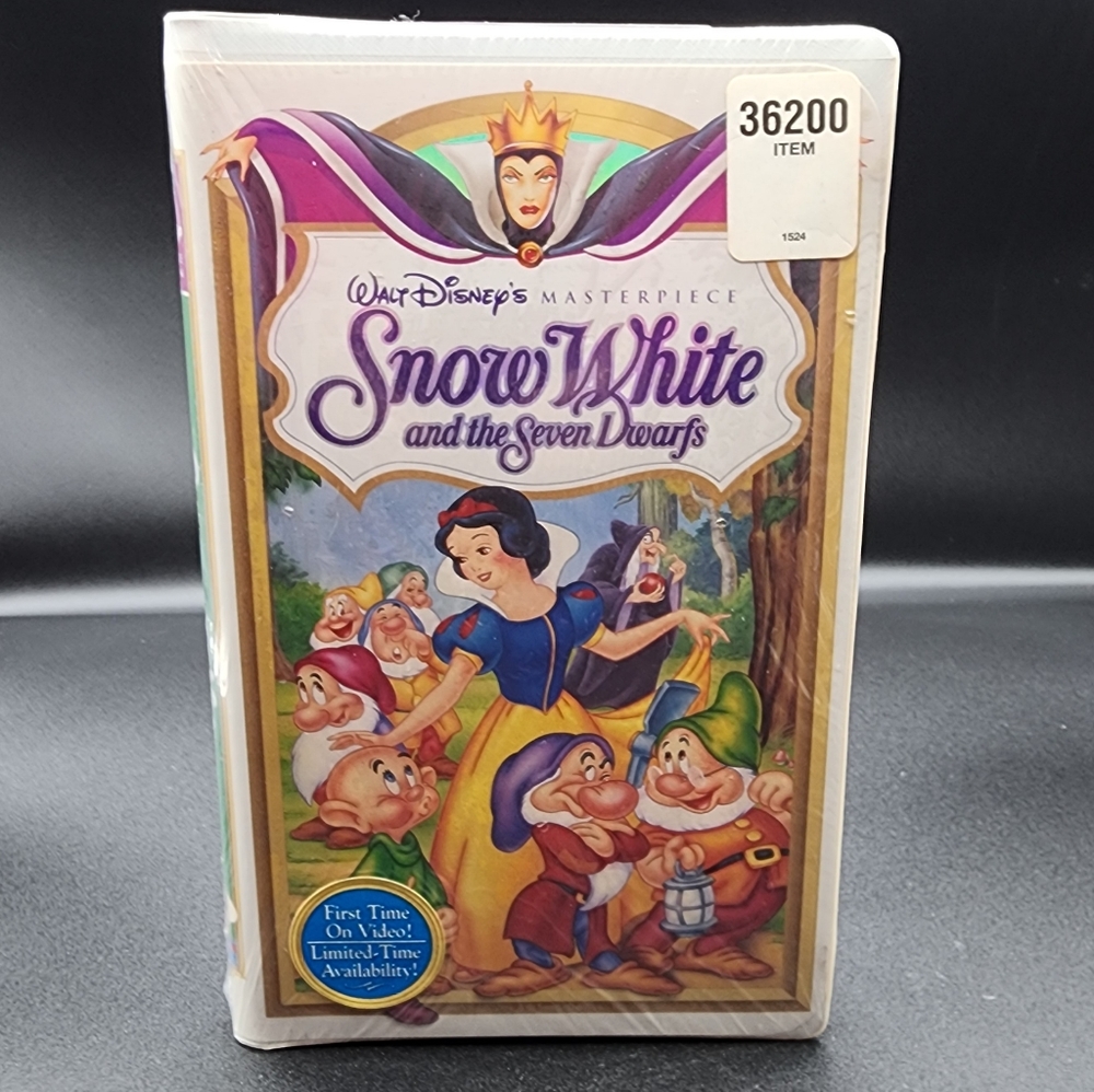 Snow White & the Seven Dwarfs Walt Disney Masterpiece Collection VHS NEW SEALED